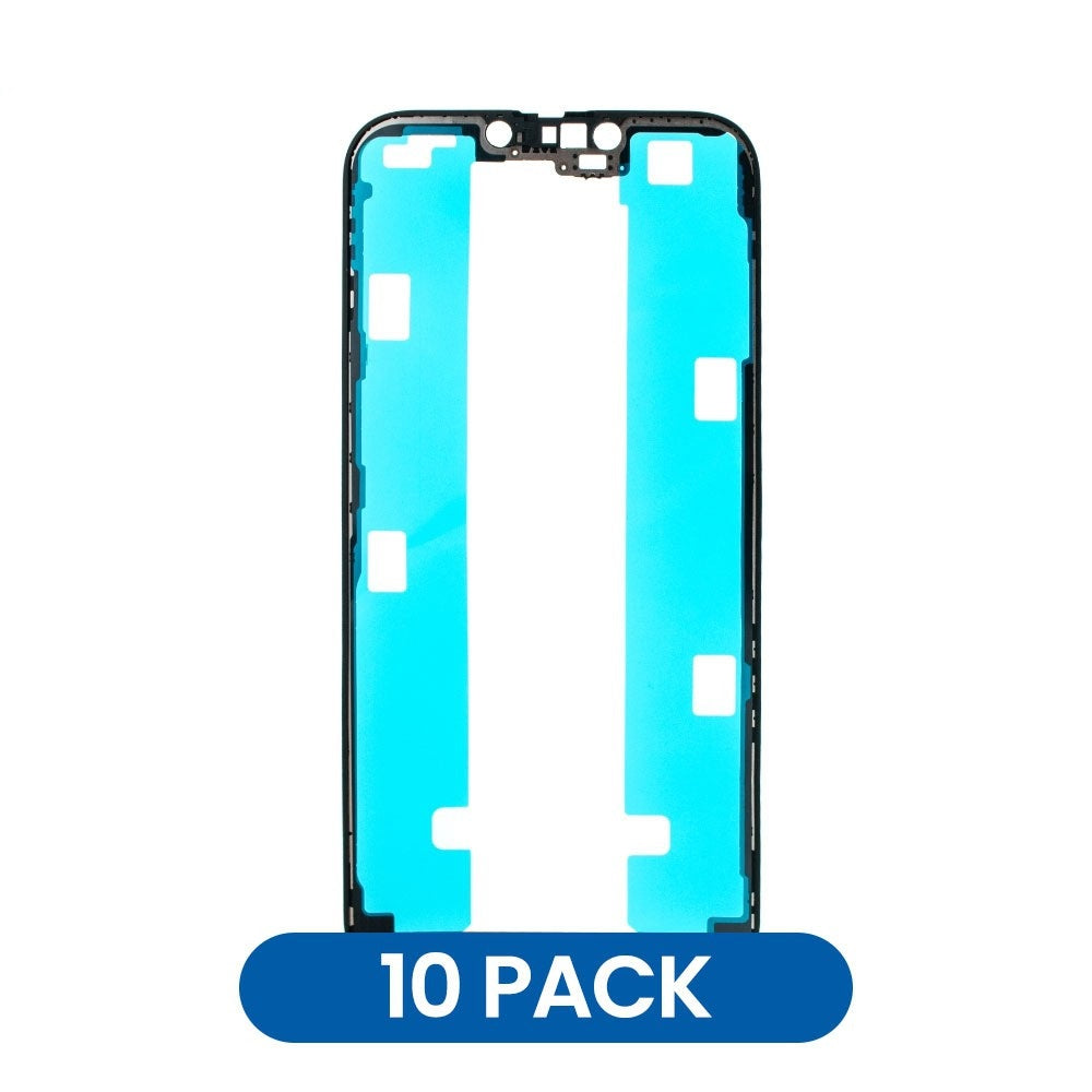 Front LCD Screen Bezel Frame With 3M Glue for iPhone 13 Pro Max (Brown) (Pack of 10) Front LCD Screen Bezel Frame With 3M Glue for iPhone 13 Pro Max (Brown) (Pack of 10)